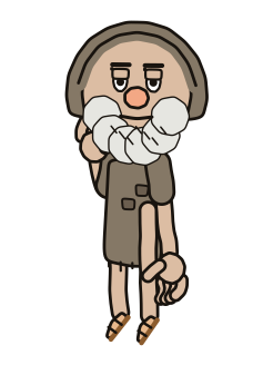 Odysseus, the old beggar