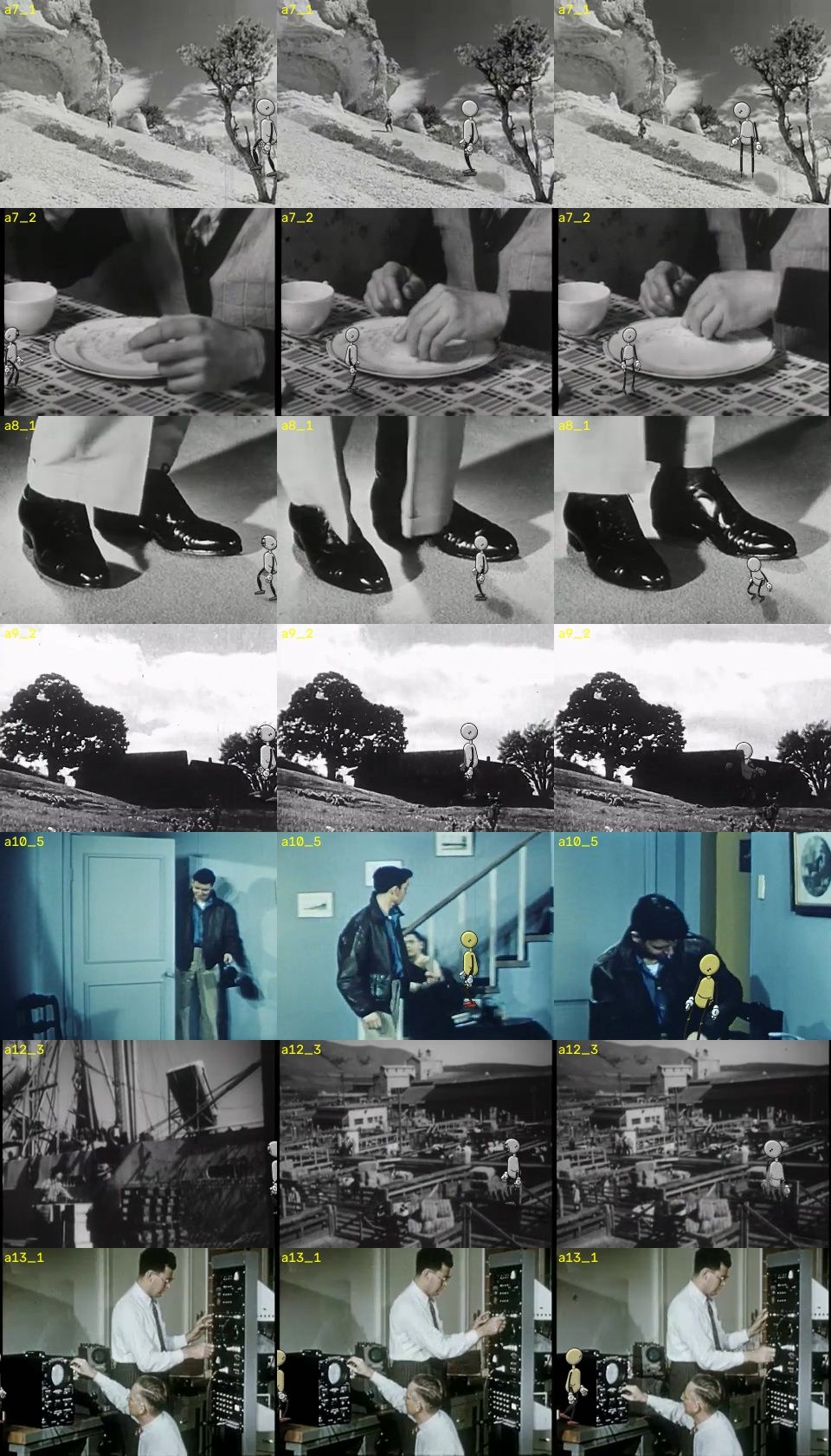 Test frames