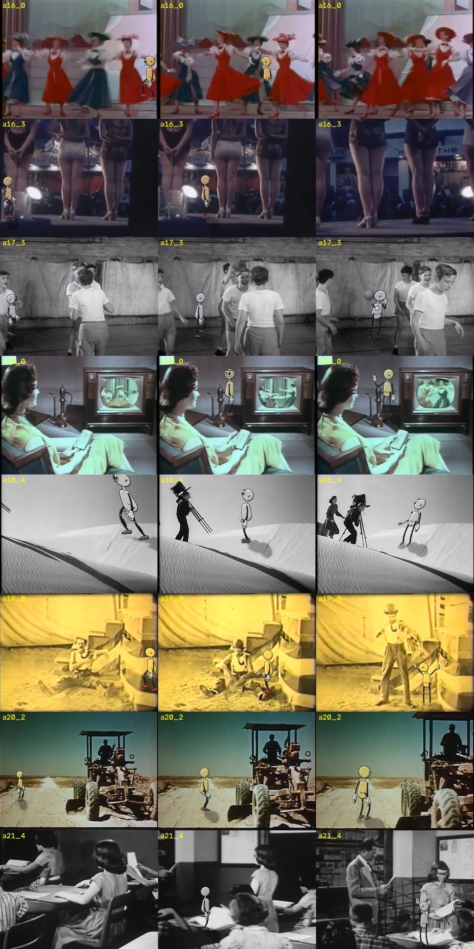 Test frames