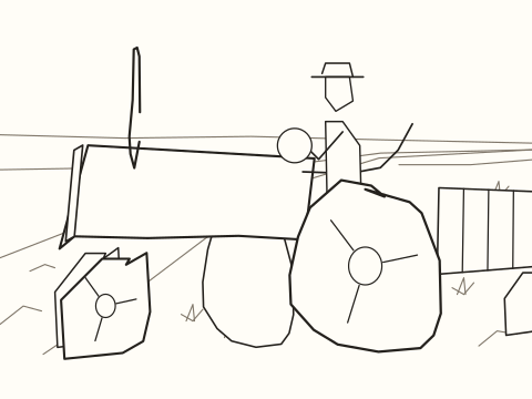 Assembled cartoon key 5