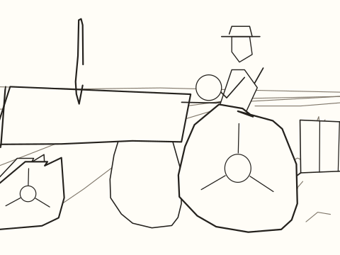 Assembled cartoon key 6